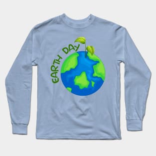 Earth day Concept Long Sleeve T-Shirt